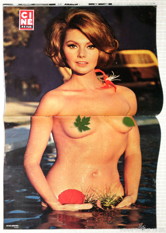 Cine Revue Tele Programmes - Issue 4 January 24, 1974 - Sylva Koscina Nude Centerfold