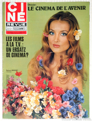 Cine Revue Tele Programmes - Issue 13 March 27, 1975 - Barbara Bouchet Cover / Ruth Moor Centerfold