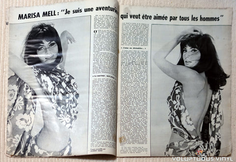 Cinémonde - February 22, 1966 - Marisa Mell 