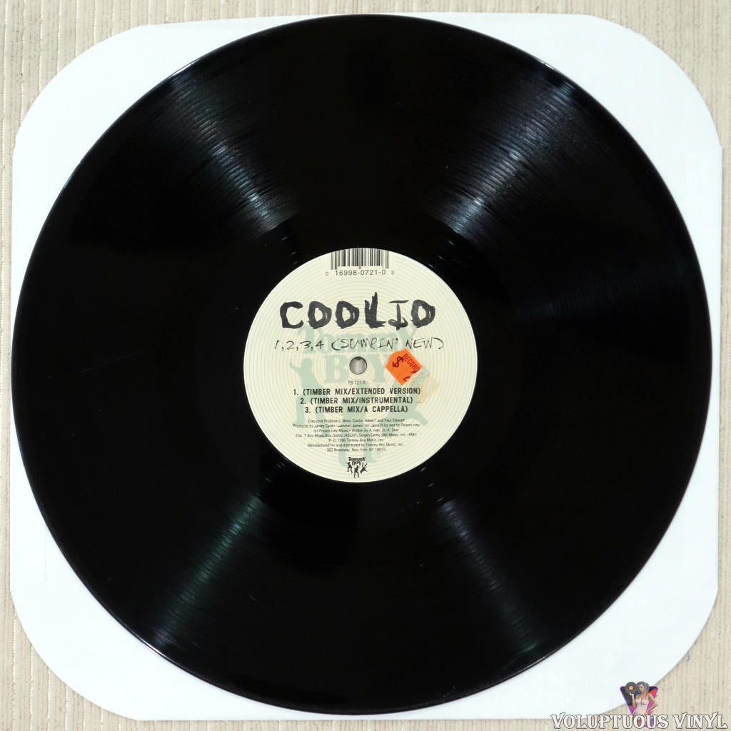 Coolio – 1, 2, 3, 4 (Sumpin' New) vinyl record side a