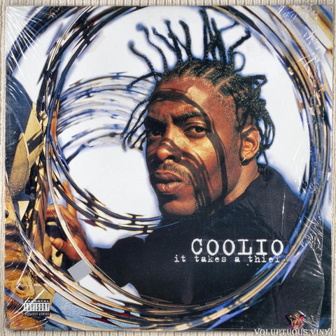 Coolio – It Takes A Thief vinyl record front cover