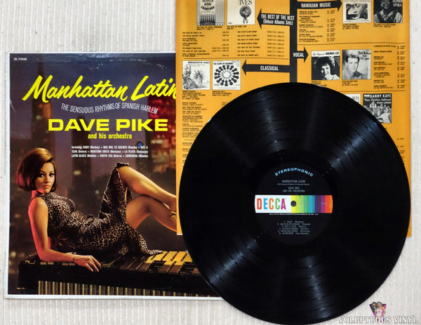 Dave Pike And His Orchestra ‎– Manhattan Latin (The Sensuous Rhythms Of  Spanish Harlem) (1964) STEREO