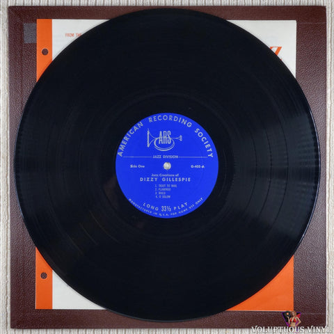 Dizzy Gillespie ‎– Jazz Creations Of Dizzy Gillespie vinyl record
