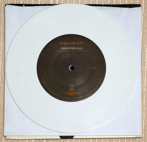 Earlimart ‎Song For Limited Edition White Vinyl Record Single