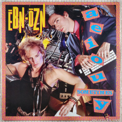 Ēbn-Ōzn – AEIOU Sometimes Y vinyl record front cover