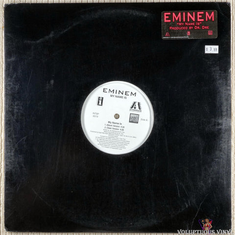 Eminem ‎– My Name Is vinyl record front cover