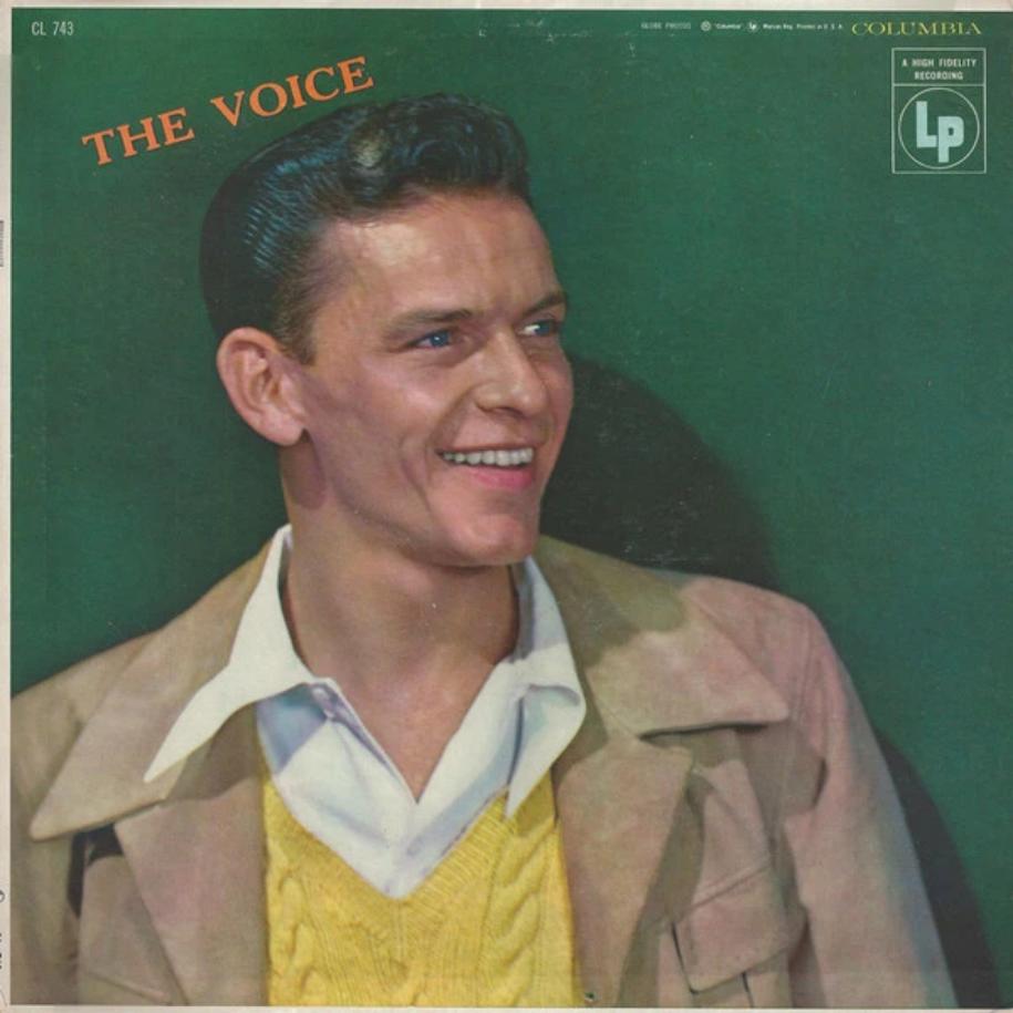 Frank Sinatra – The Voice vinyl record front cover