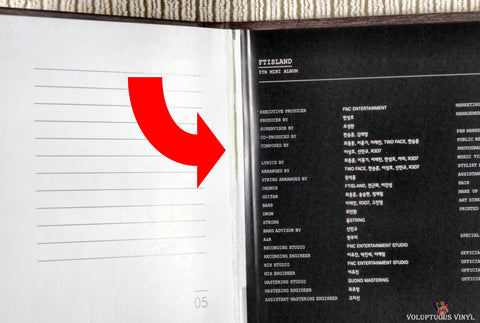 FTISLAND – The Mood CD photobook back