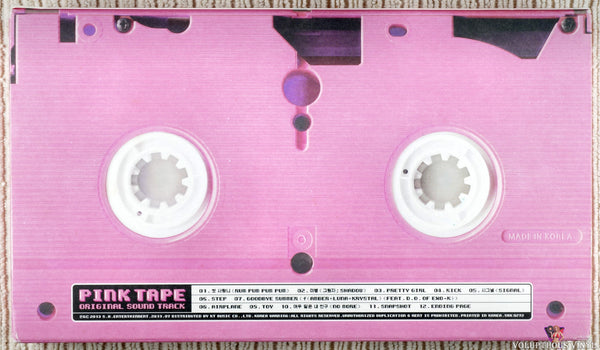 国産】 everything f(x) 公式 アンバー Tape Pink 生写真 K-POP/アジア 