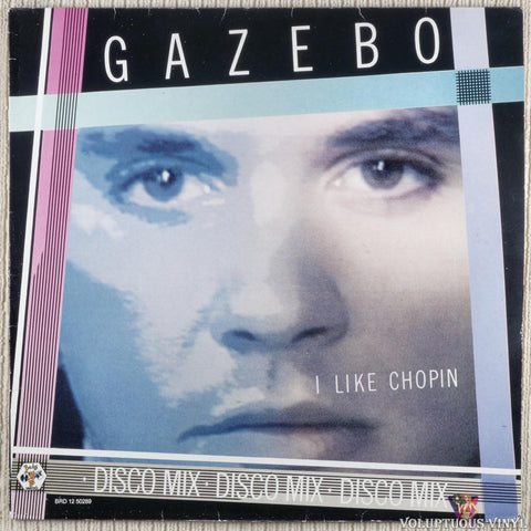Gazebo – I Like Chopin vinyl record front cover