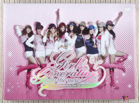 Girls' Generation – Into The New World: The 1st Asia Tour (2011) 2xDVD, Korean Press