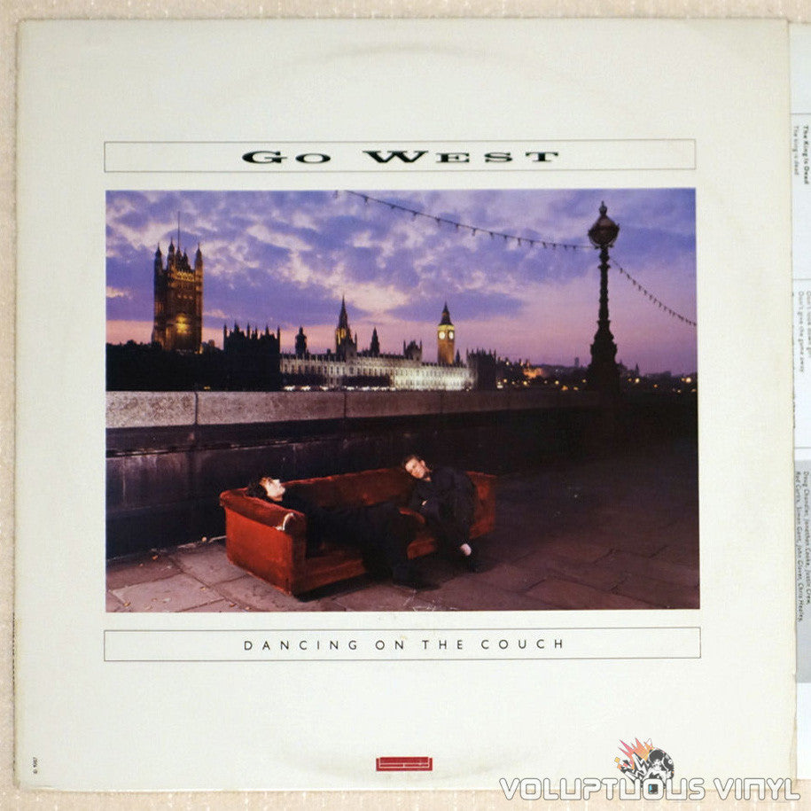 Go West – Dancing On The Couch vinyl record front cover