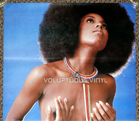 Goodbye Uncle Tom (1972) - Japanese 1st Advance B2 - Nude Afro American Princess - Top Half