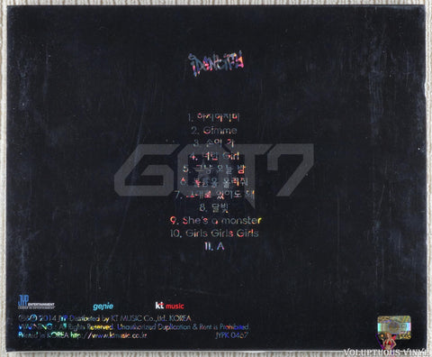 GOT7 – Identify CD back sleeve