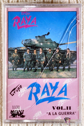 Grupo Raya ‎– Vol. II A La Guerra cassette tape front cover