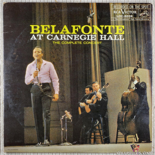 Harry Belafonte – Belafonte At Carnegie Hall: The Complete Concert (1959 &  1960 & 1970's) 2xLP