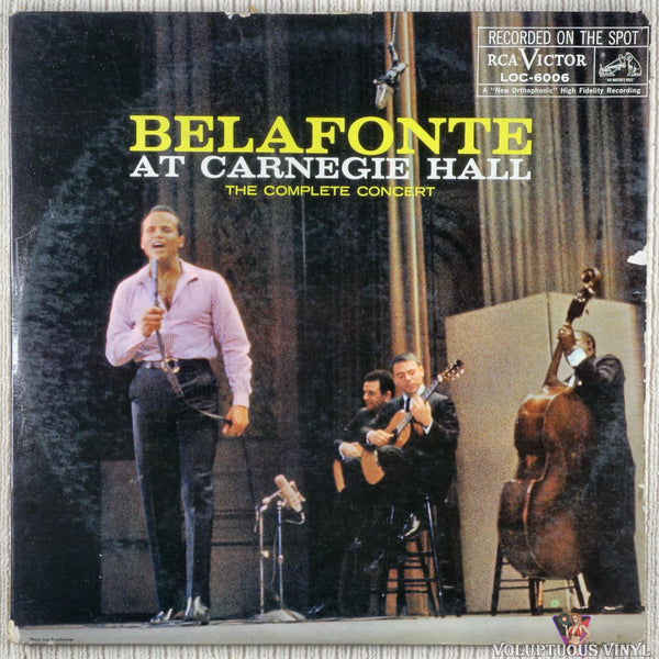 公式販促ヤフオク! - 即決LP BELAFONTE AT CARNEGIE HALL ハリー・ベ ...