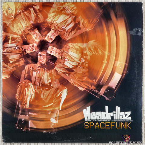 Headrillaz – Spacefunk vinyl record front cover