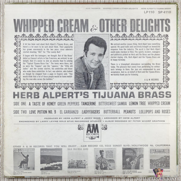 Herb Alpert's Tijuana Brass – Whipped Cream & Other Delights