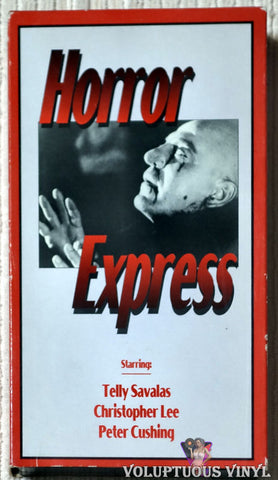 Horror Express VHS front cover