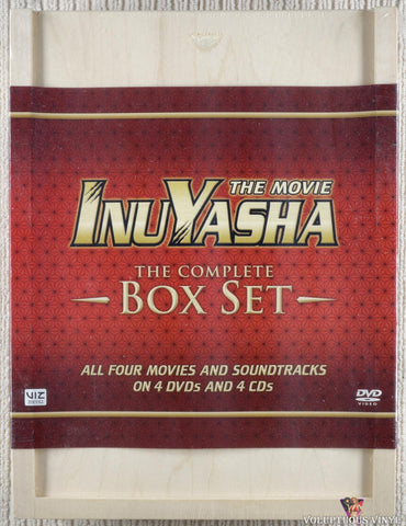 Inuyasha The Movie: The Complete Box Set (2009) 4xDVD, 4xCD, SEALED