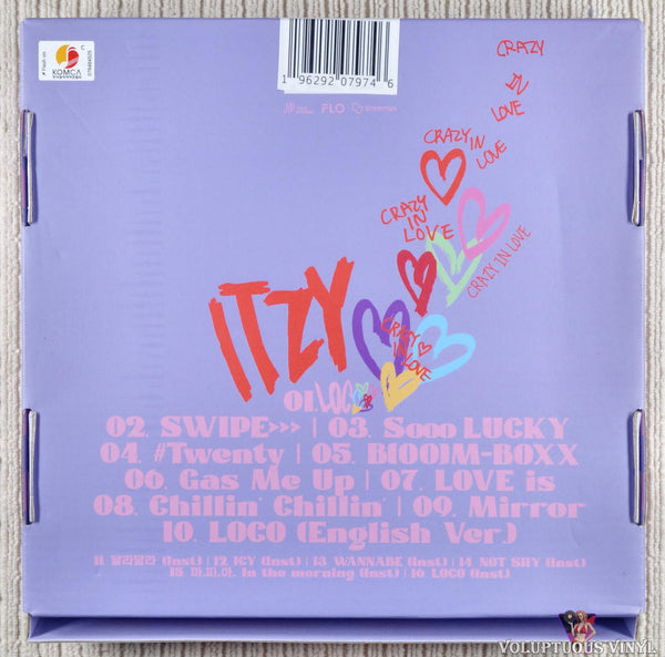 Itzy – Crazy In Love (2021) CD, Album – Voluptuous Vinyl Records