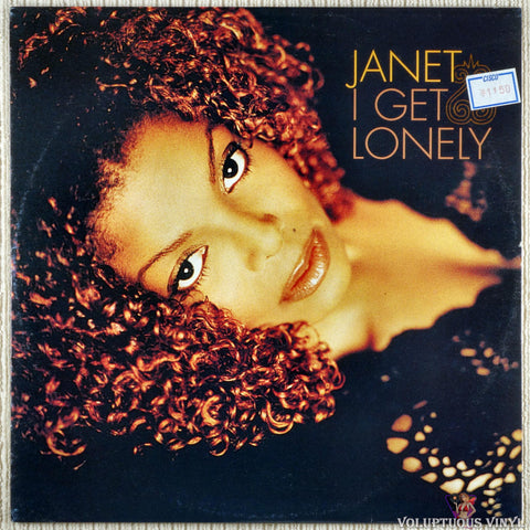Janet Jackson – I Get Lonely vinyl record front cover