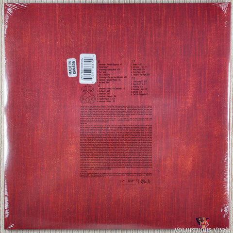 Janet Jackson – The Velvet Rope vinyl record back cover