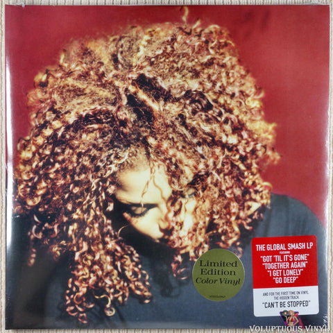 Janet Jackson – The Velvet Rope vinyl record front cover