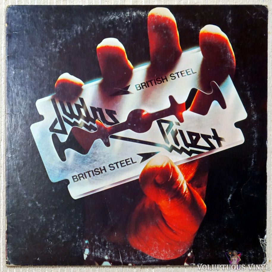 Judas Priest – British Steel vinyl record front cover