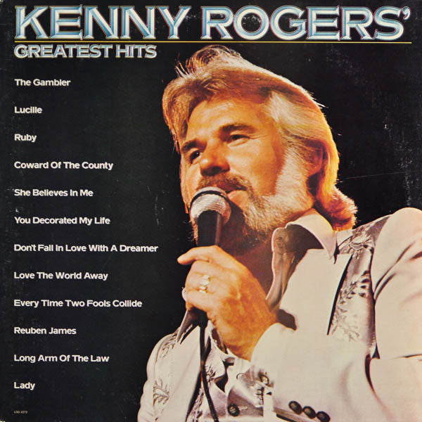 Kenny Rogers – Greatest Hits vinyl record front cover