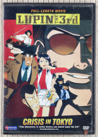 Lupin The 3rd - Crisis In Tokyo DVD front cover