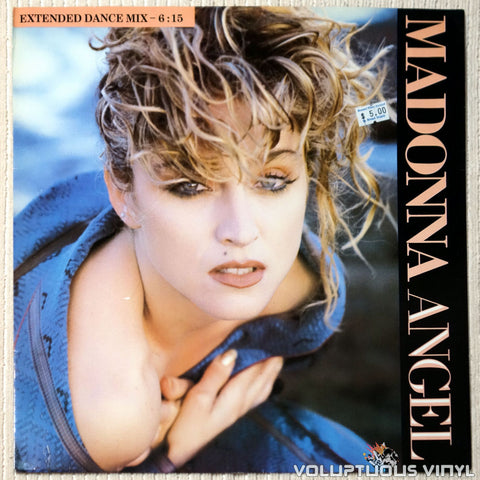 Madonna ‎– Angel (Extended Dance Mix) vinyl record front cover