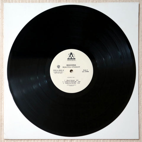 Madonna ‎– Beautiful Stranger - Vinyl Record - Side 2