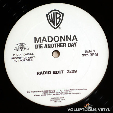Madonna ‎– Die Another Day - Vinyl Record - Side 1