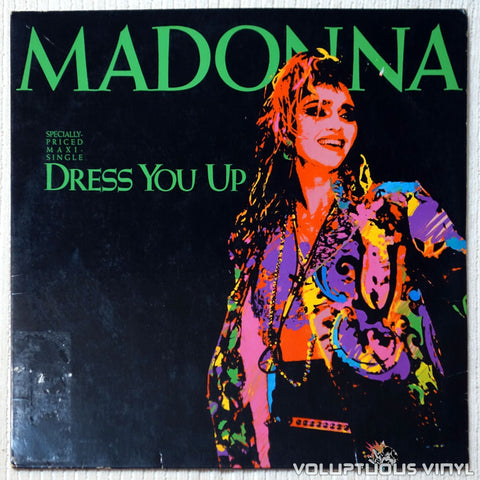 Madonna ‎– Dress You Up vinyl record front cover