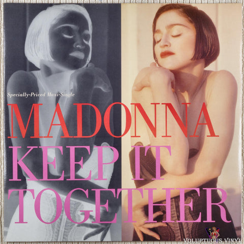 Madonna – Keep It Together vinyl record front cover
