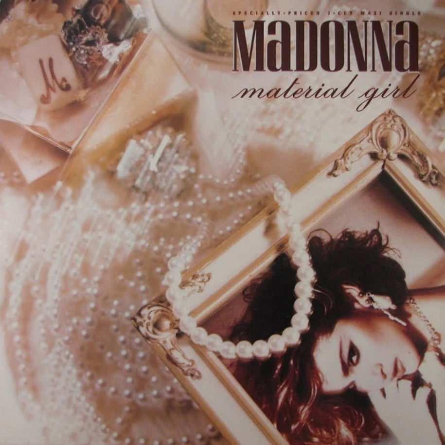 Madonna ‎– Material Girl vinyl record front cover
