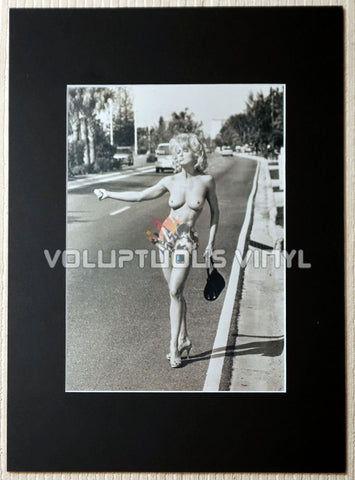 Madonna - 1992 Classic Hitchhiking Photo