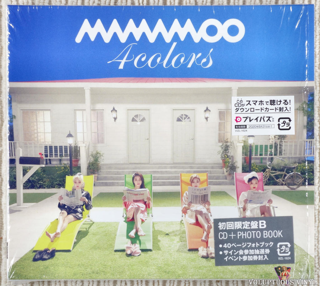 Mamamoo – 4colors CD front cover