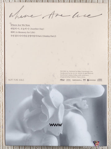 Mamamoo – WAW CD back cover