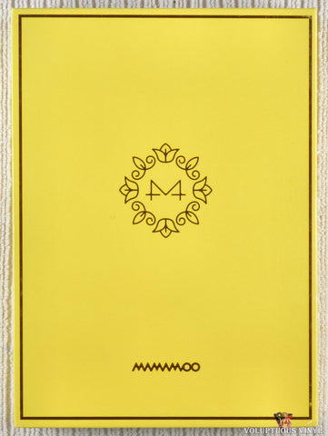 Mamamoo – Yellow Flower CD front cover