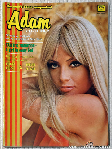 Marisa Mell - Adam Magazine - Front Cover