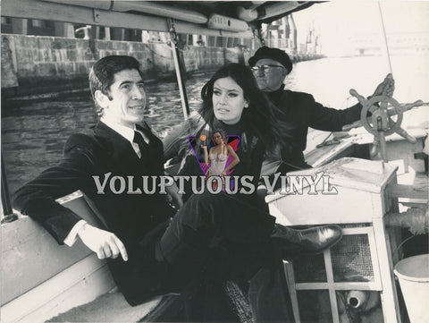 Marisa Mell Boat Ride With Italian Mobster Boyfriend