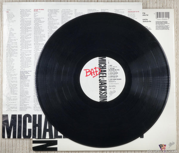 LP. Vinyl. Michael Jackson - Bad. 1987.