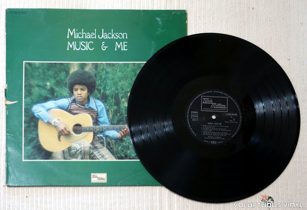単品価格 MICHAEL JACKSON MUSIC & ME LP JAPAN FIRST PRESS!! WHITE