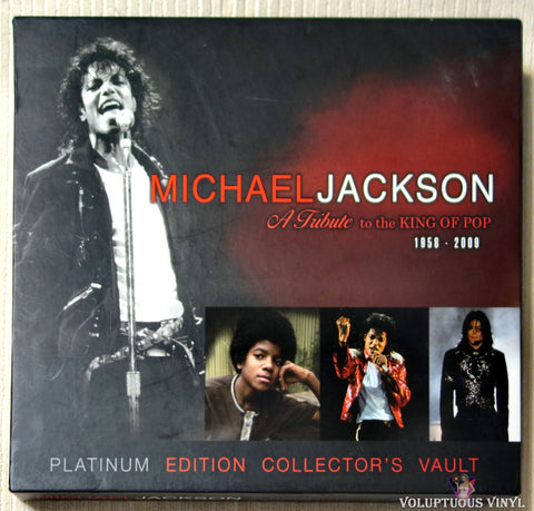 Michael Jackson Vault: A Tribute to the King of Pop 1958-2009 book front cover