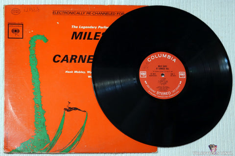 Miles Davis ‎– Miles Davis At Carnegie Hall vinyl record