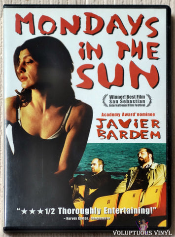 Mondays In The Sun DVD front cover