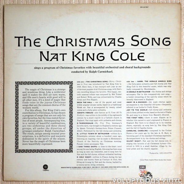 Nat King Cole – The Christmas Song (1970's)